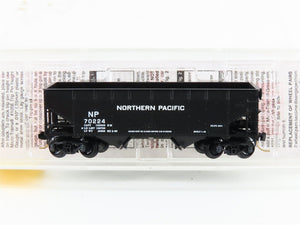 N Scale Micro-Trains MTL 55080 NP Northern Pacific 2-Bay Open Hopper #70224
