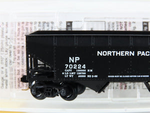 N Scale Micro-Trains MTL 55080 NP Northern Pacific 2-Bay Open Hopper #70224