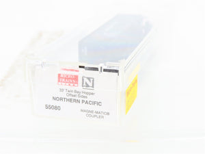 N Scale Micro-Trains MTL 55080 NP Northern Pacific 2-Bay Open Hopper #70224