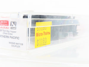 N Scale Micro-Trains MTL 55080 NP Northern Pacific 2-Bay Open Hopper #70224
