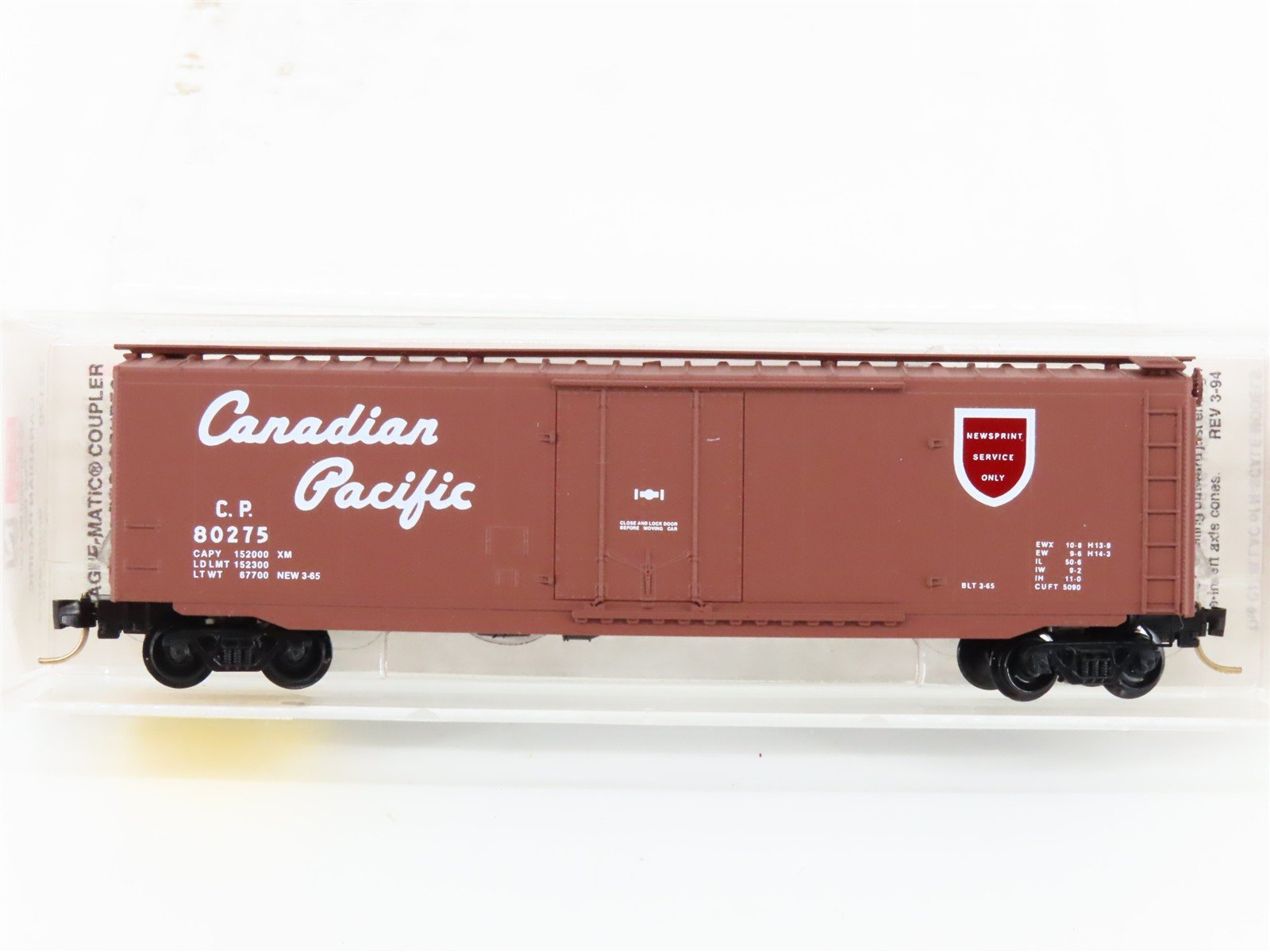 N Scale Micro-Trains MTL 32170 CP 
