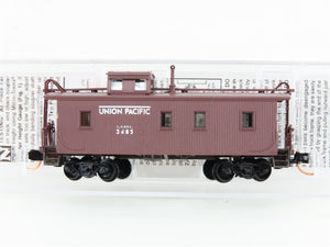 N Scale Micro-Trains MTL 05000010 LA&SL Union Pacific 34' Caboose #3485