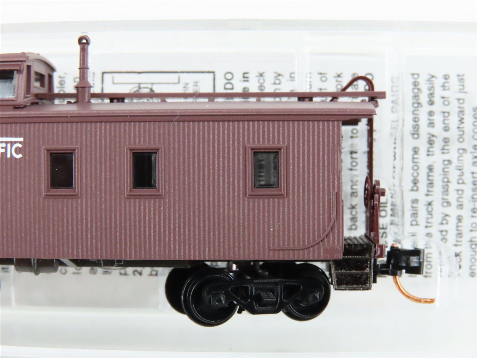 N Scale Micro-Trains MTL 05000010 LA&SL Union Pacific 34' Caboose #3485