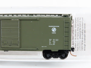 N Scale Micro-Trains MTL 20456 USAX United States Army 40' Box Car #24679