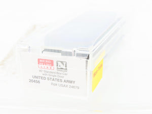 N Scale Micro-Trains MTL 20456 USAX United States Army 40' Box Car #24679