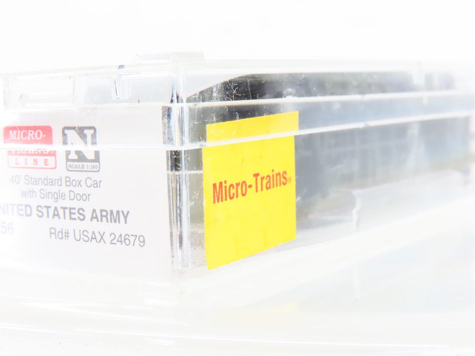 N Scale Micro-Trains MTL 20456 USAX United States Army 40' Box Car #24679