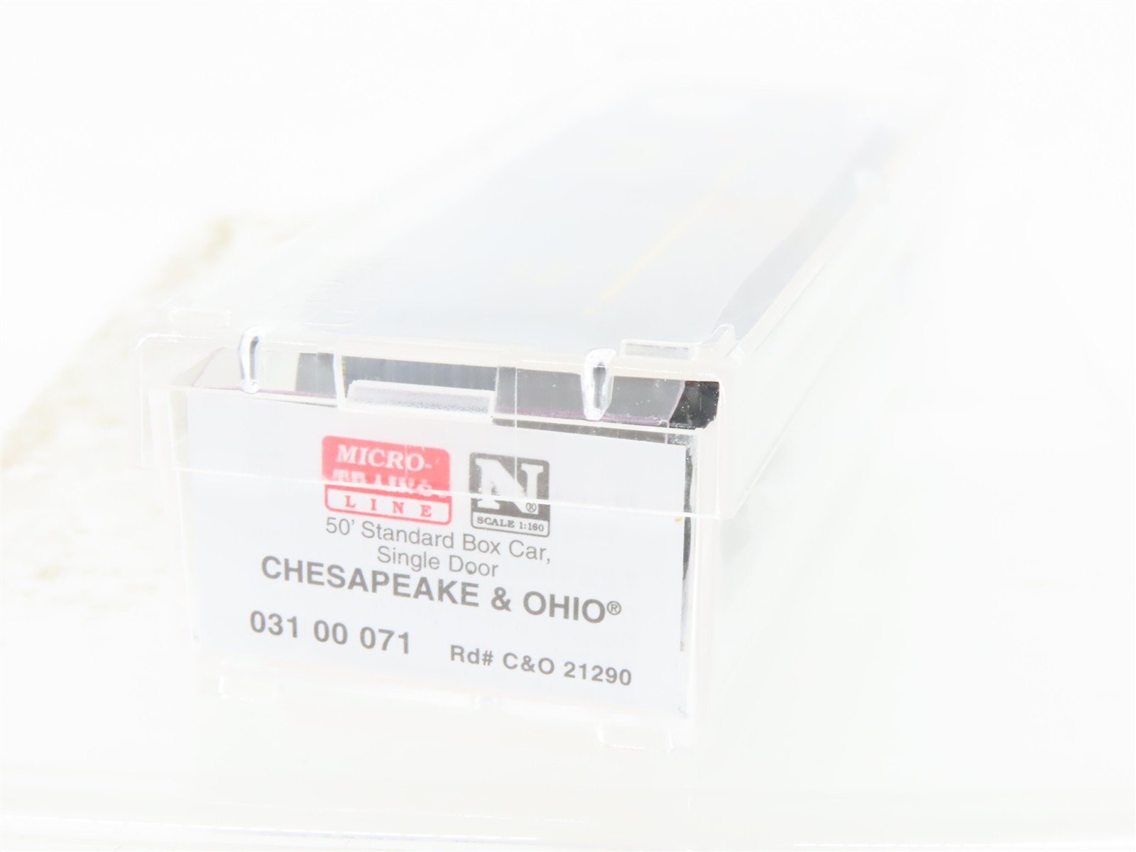 N Scale Micro-Trains MTL 03100071 C&O The Chessie Route 50' Box Car #21290
