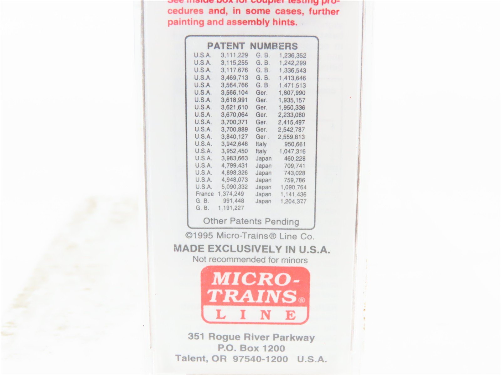 N Scale Micro-Trains MTL 23230 UP Union Pacific 