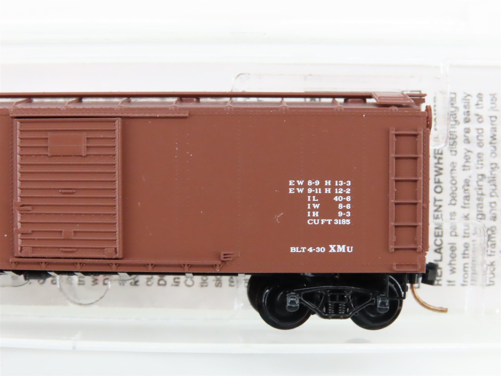 N Scale Micro-Trains MTL 120010 RDG Reading 40' Single Door Steel Boxcar #101999