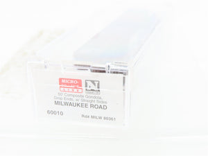N Scale Micro-Trains MTL 60010 CMStP&P MILW Milwaukee Road 50' Gondola #80361