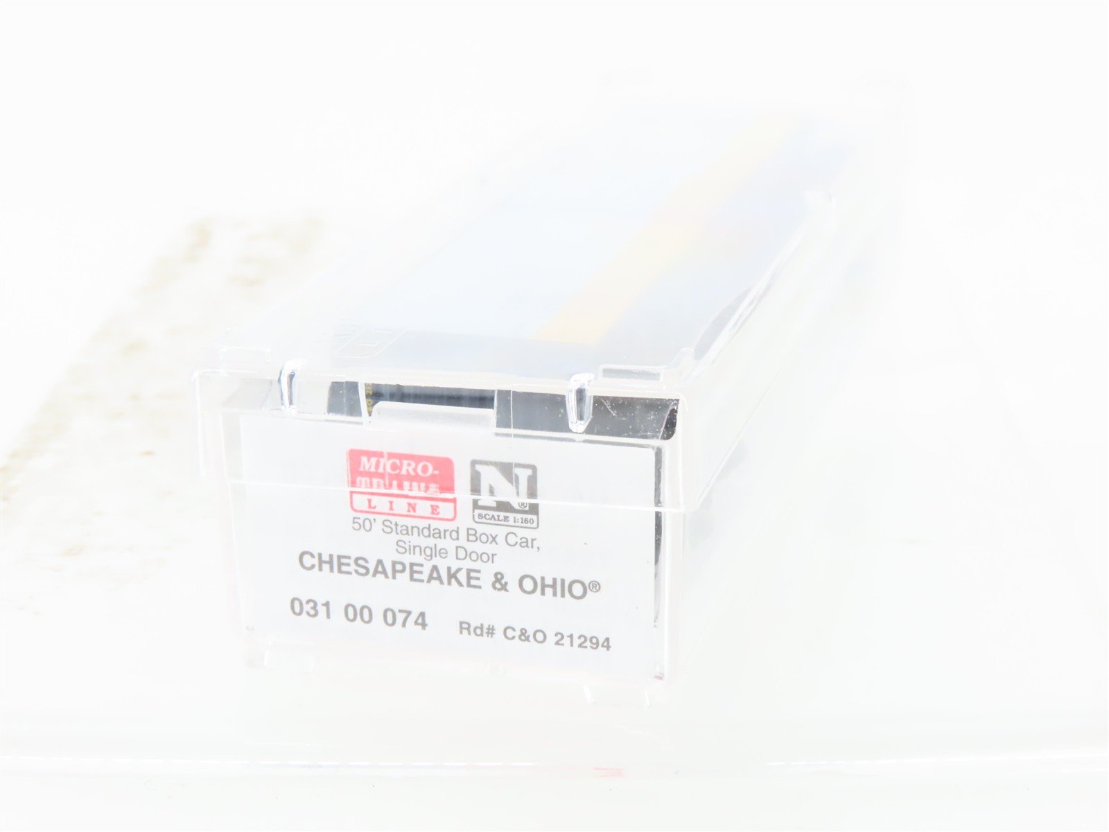 N Scale Micro-Trains MTL 03100074 C&O The Chessie Route 50' Box Car #21294