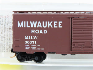 N Scale Micro-Trains MTL 20526 MILW Milwaukee Road 40' Single Door Boxcar #30371