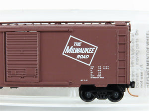 N Scale Micro-Trains MTL 20526 MILW Milwaukee Road 40' Single Door Boxcar #30371