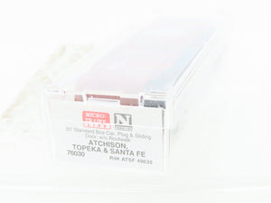 N Scale Micro-Trains MTL 76030 ATSF Santa Fe Shock Control 50' Box Car #49635