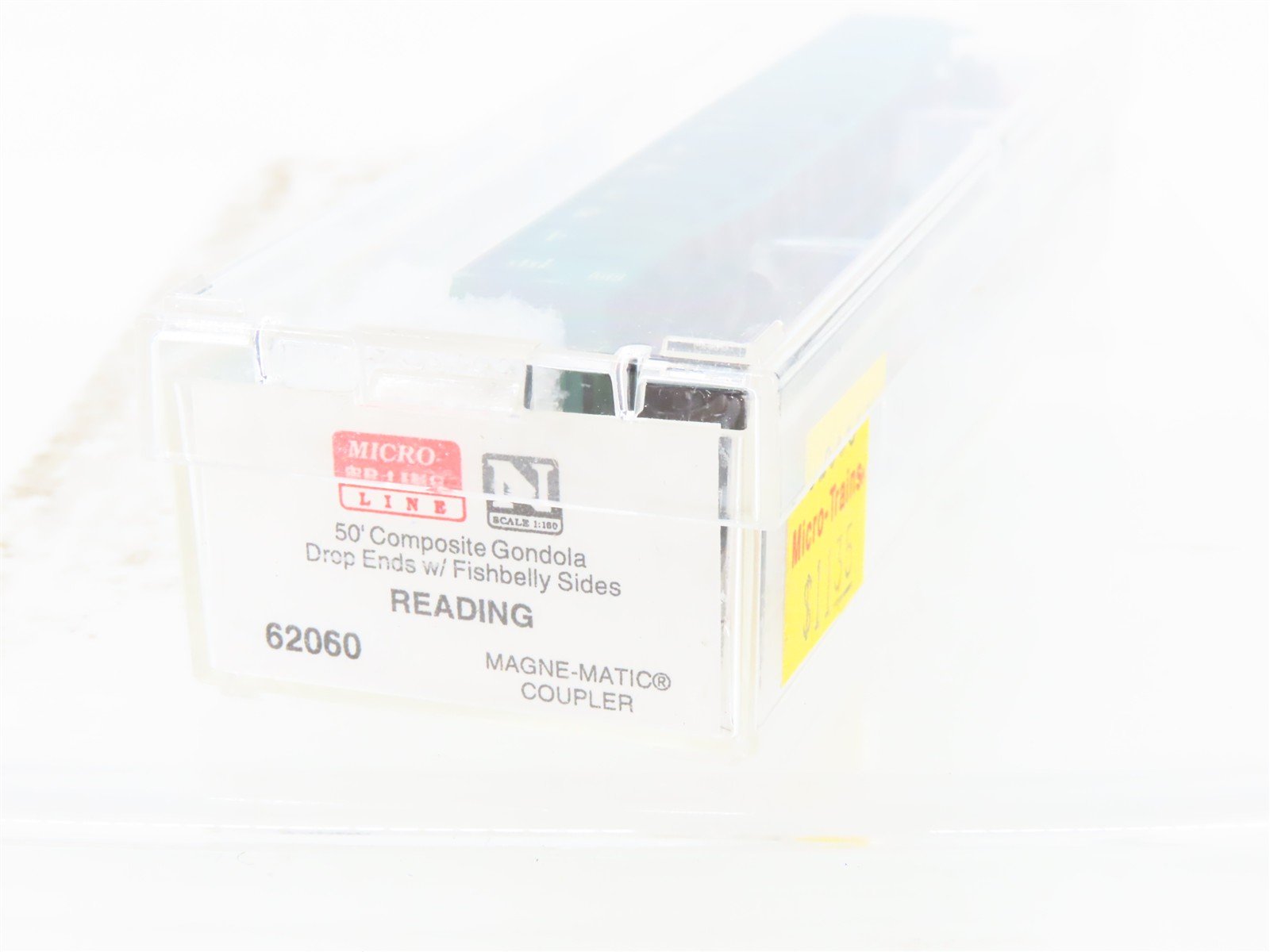 N Scale Micro-Trains MTL 62060 RDG Reading 50' Fishbelly Sides Gondola #36328