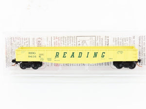 N Scale Micro-Trains MTL 46370 RDG Reading 50' Fishbelly Side Gondola #9631