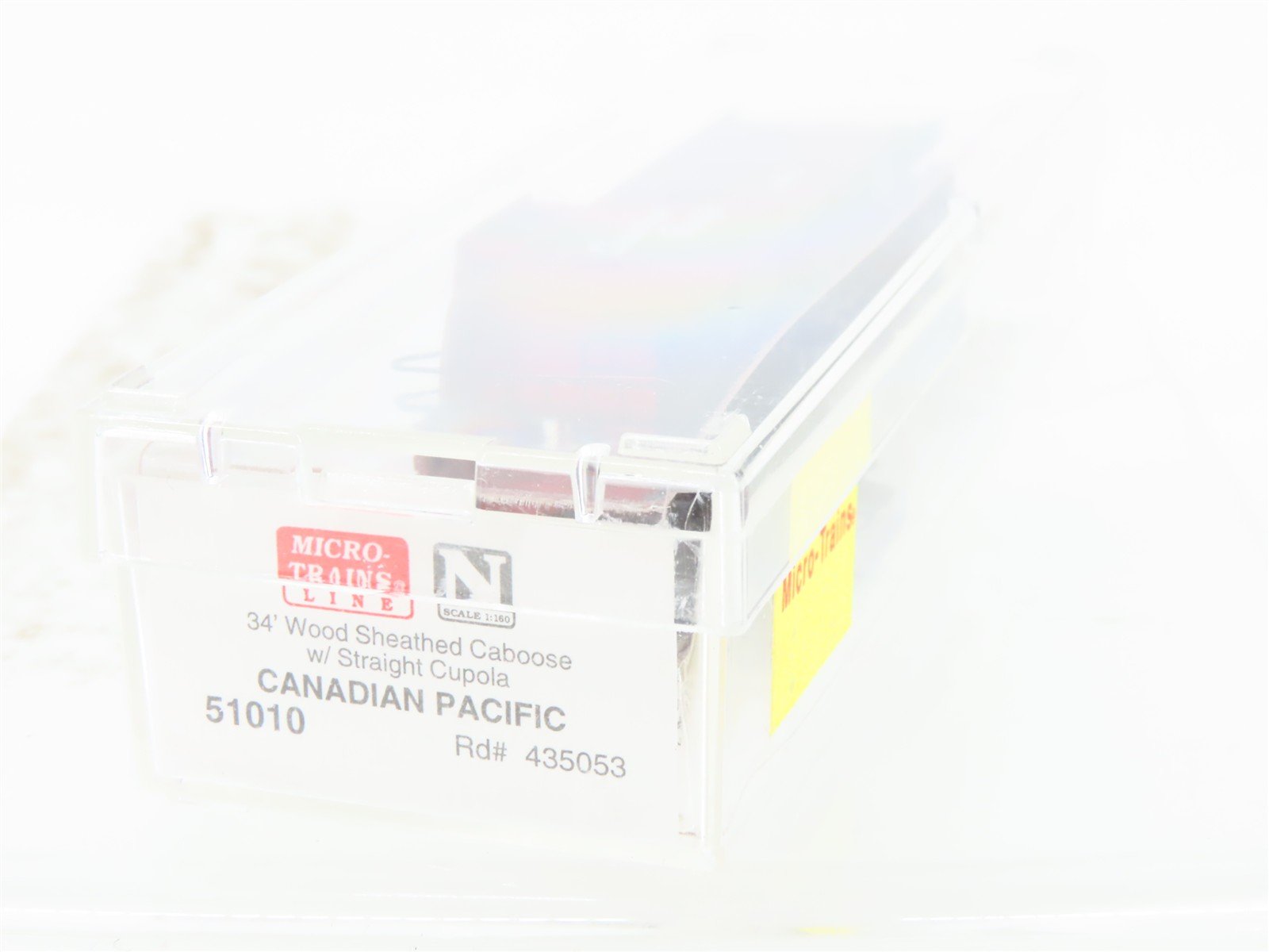 N Scale Micro-Trains MTL 51010 CP Canadian Pacific 34' Caboose #435053