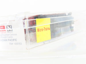 N Scale Micro-Trains MTL 51010 CP Canadian Pacific 34' Caboose #435053