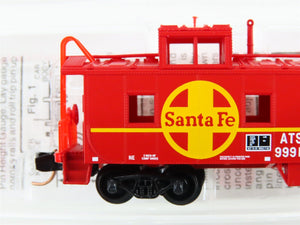 N Scale Micro-Trains MTL 100030 ATSF Santa Fe 36' Riveted Steel Caboose #999131