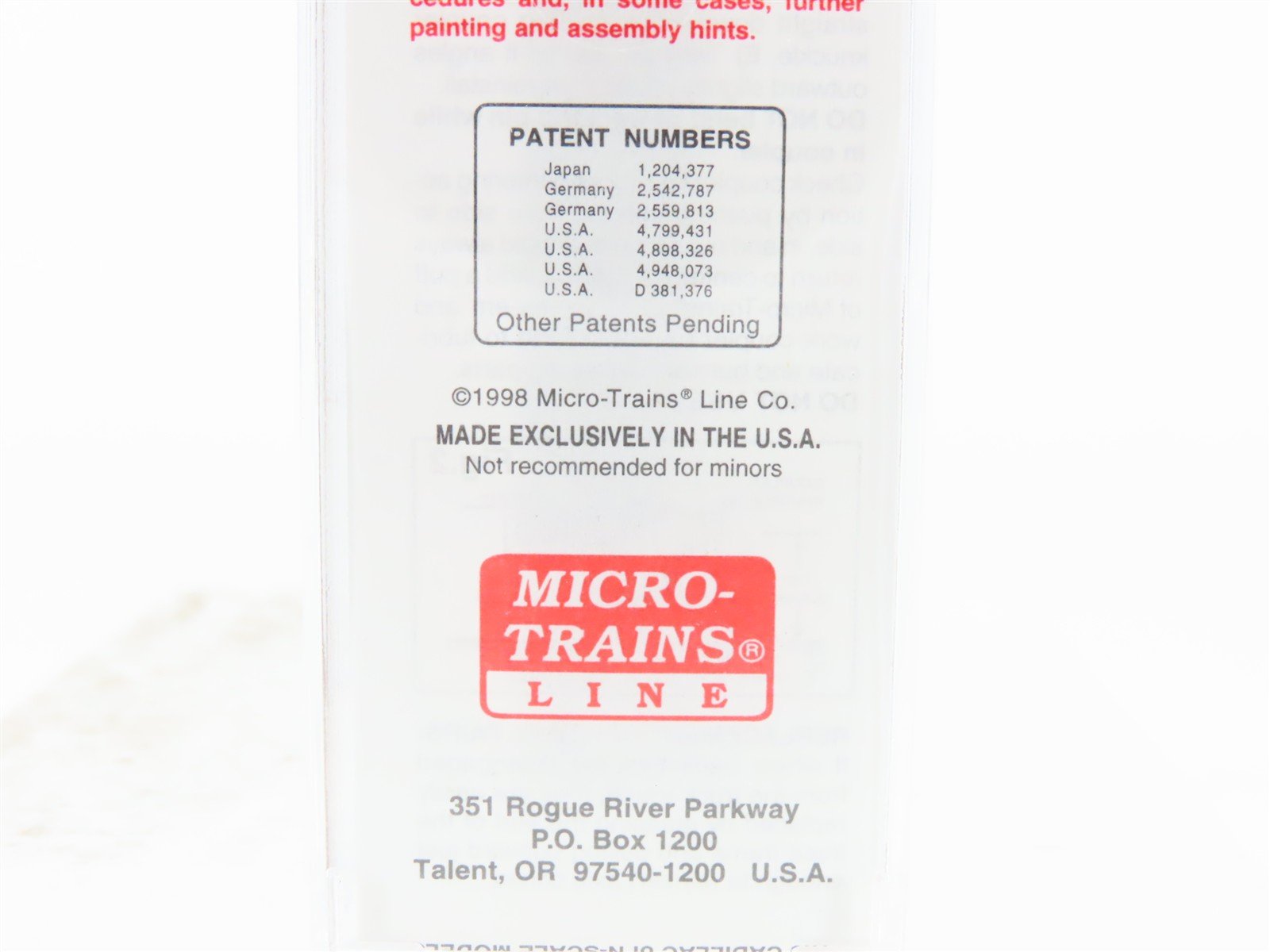 N Scale Micro-Trains MTL 105040 SCL Seaboard Coast Line 50' Gondola #130531