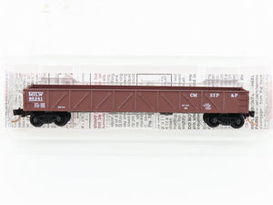 N Scale Micro-Trains MTL 60010 CMStP&P MILW Milwaukee Road 50' Gondola #80361