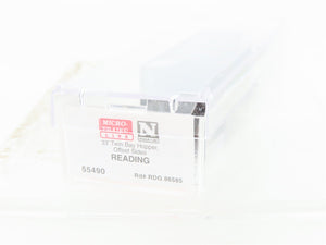 N Scale Micro-Trains MTL 55490 RDG Reading 2-Bay Hopper #86585 w/ Load