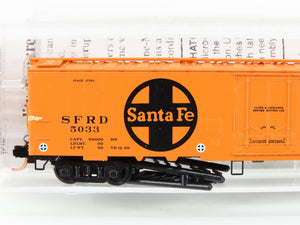 N Scale Micro-Trains MTL 52050 SFRD Santa Fe Plug Door Express Reefer #5033