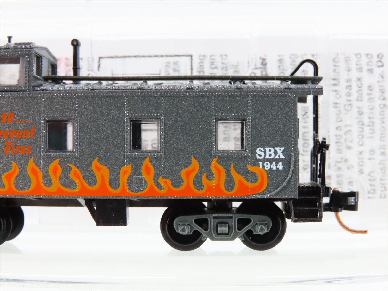 N Micro-Trains MTL 10000260 SBX Smokey Bear Forest Fire Prevention Caboose #1944