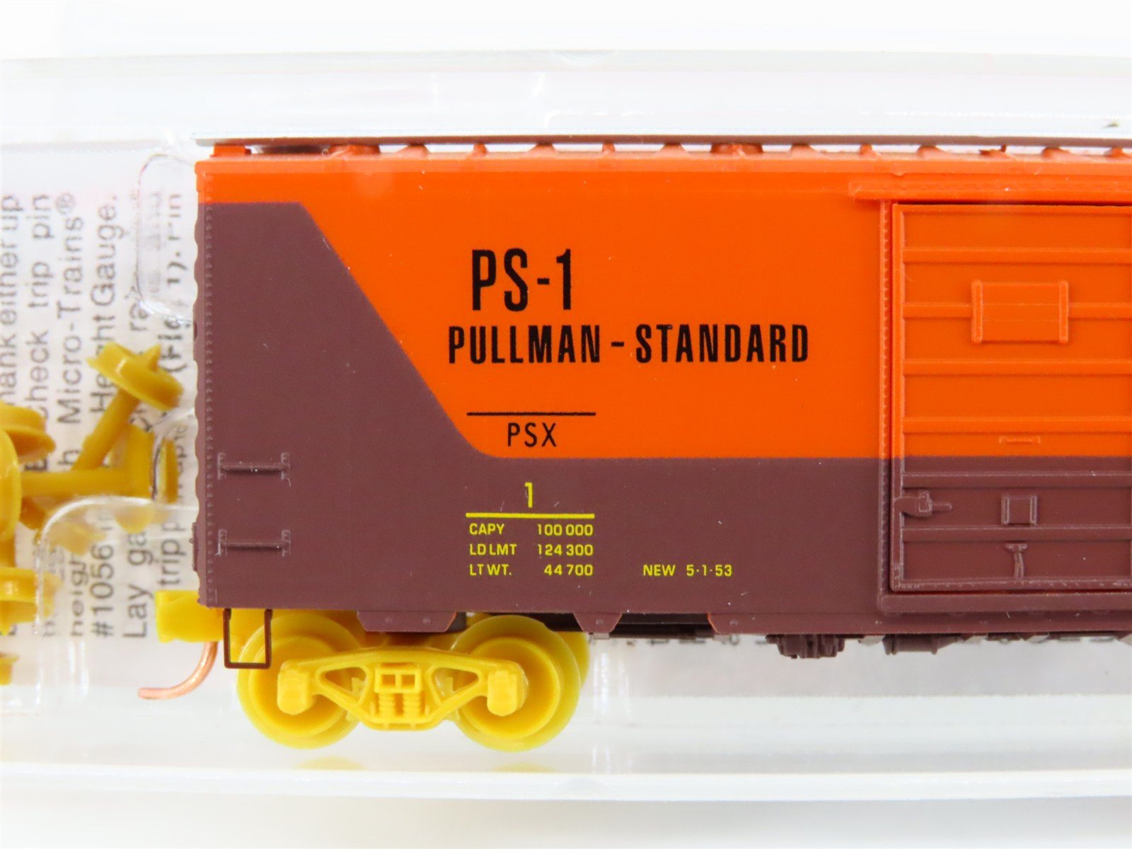 N Micro-Trains MTL 20626 PSX Pullman-Standard Exhibition PS-1 40' Box Car #1