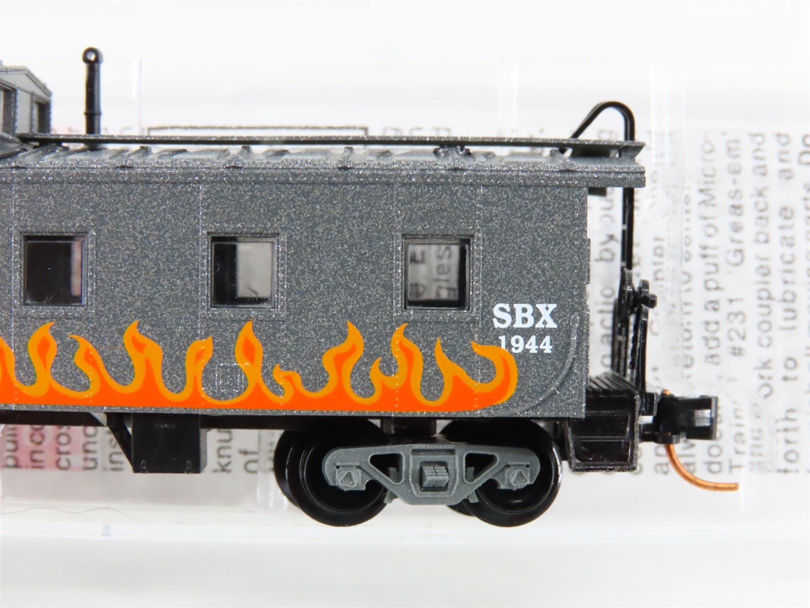 N Micro-Trains MTL 10000260 SBX Smokey Bear Forest Fire Prevention Caboose #1944