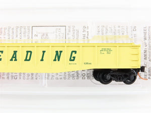 N Scale Micro-Trains MTL 46370 RDG Reading 50' Fishbelly Side Gondola #96316