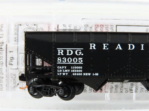 N Scale Micro-Trains MTL 05500310 RDG Reading 2-Bay Open Hopper #83005