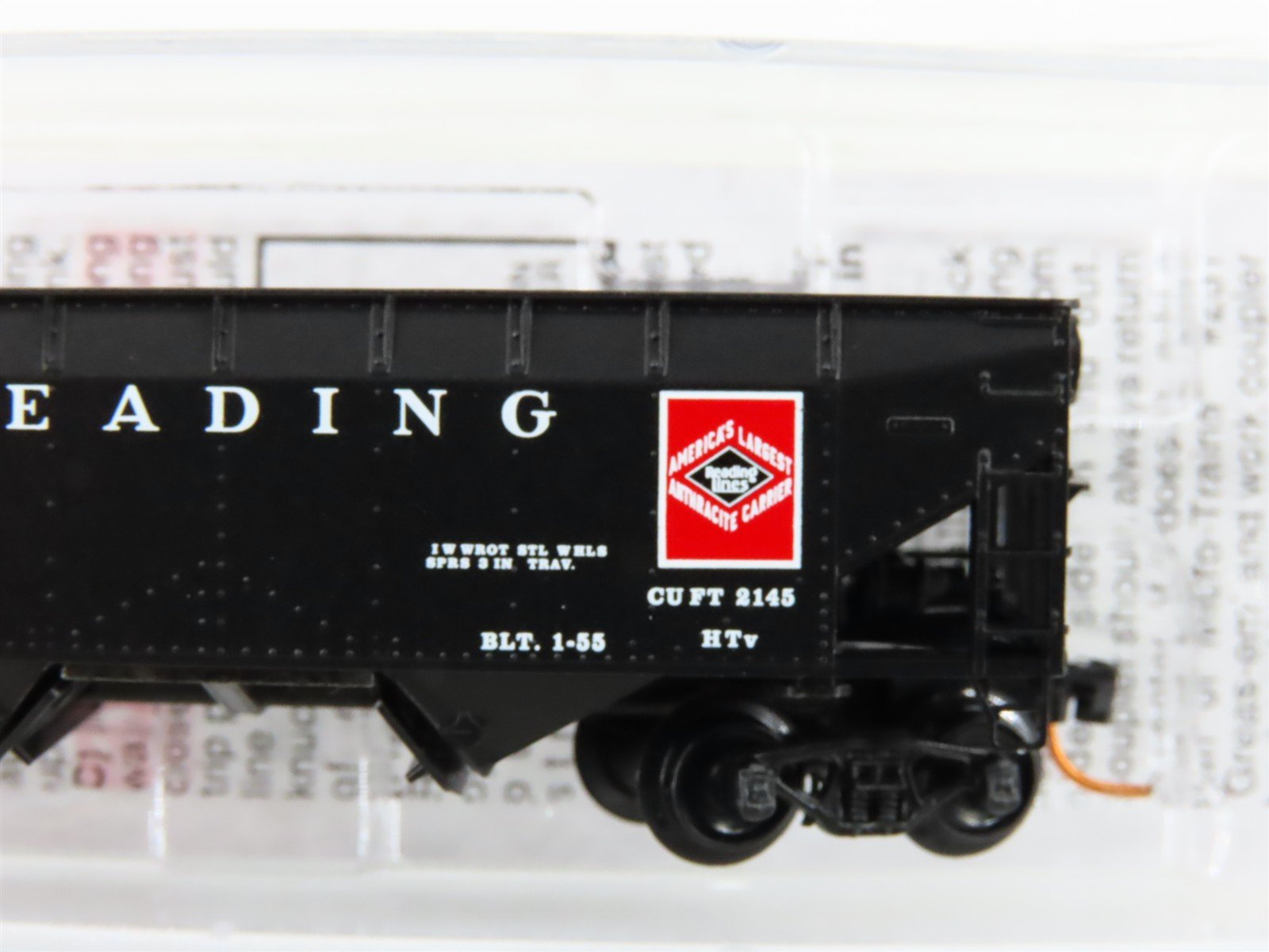 N Scale Micro-Trains MTL 05500310 RDG Reading 2-Bay Open Hopper #83005