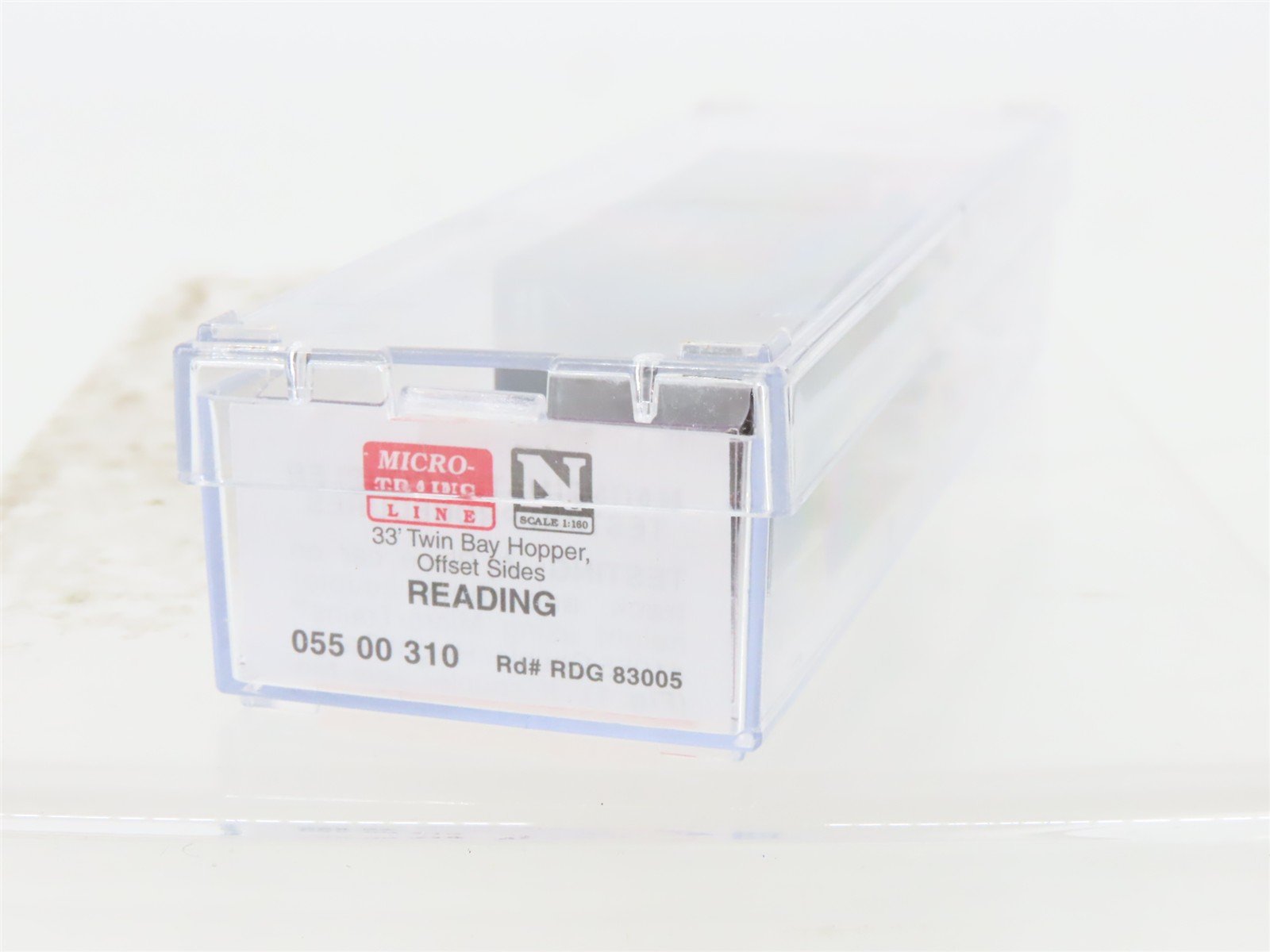 N Scale Micro-Trains MTL 05500310 RDG Reading 2-Bay Open Hopper #83005