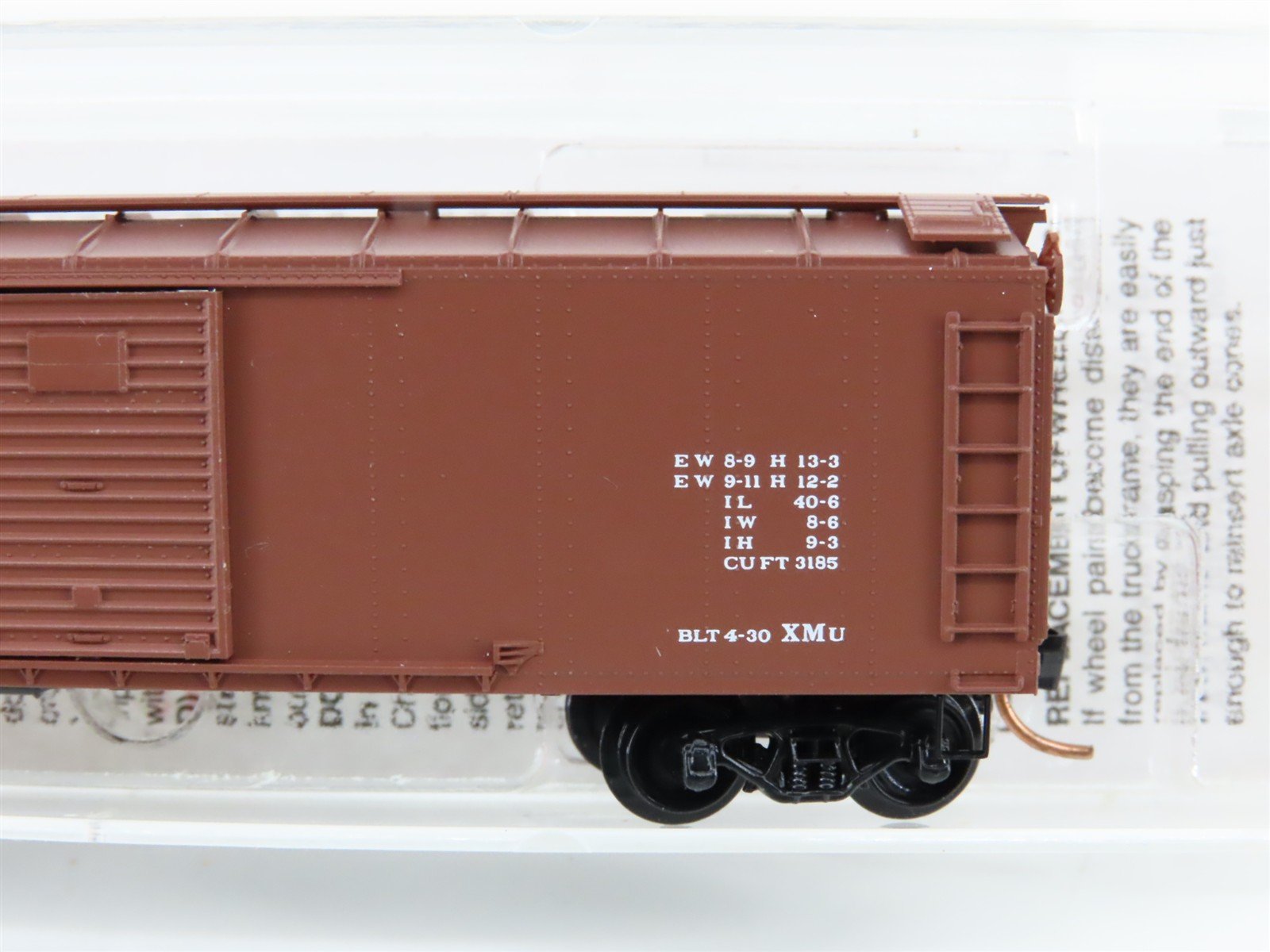 N Scale Micro-Trains MTL 120010 RDG Reading 40' Single Door Steel Boxcar #101999