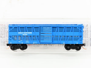 N Scale Micro-Trains MTL 35170 GN Big Sky Blue 40' Despatch Stock Car #56385