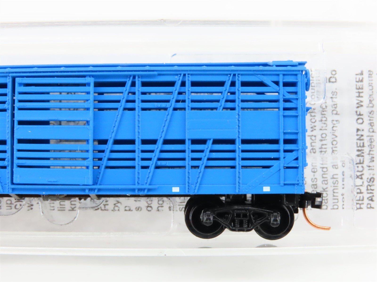 N Scale Micro-Trains MTL 35170 GN Big Sky Blue 40' Despatch Stock Car #56385
