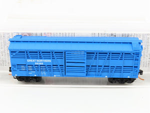 N Scale Micro-Trains MTL 35170 GN Big Sky Blue 40' Despatch Stock Car #56385