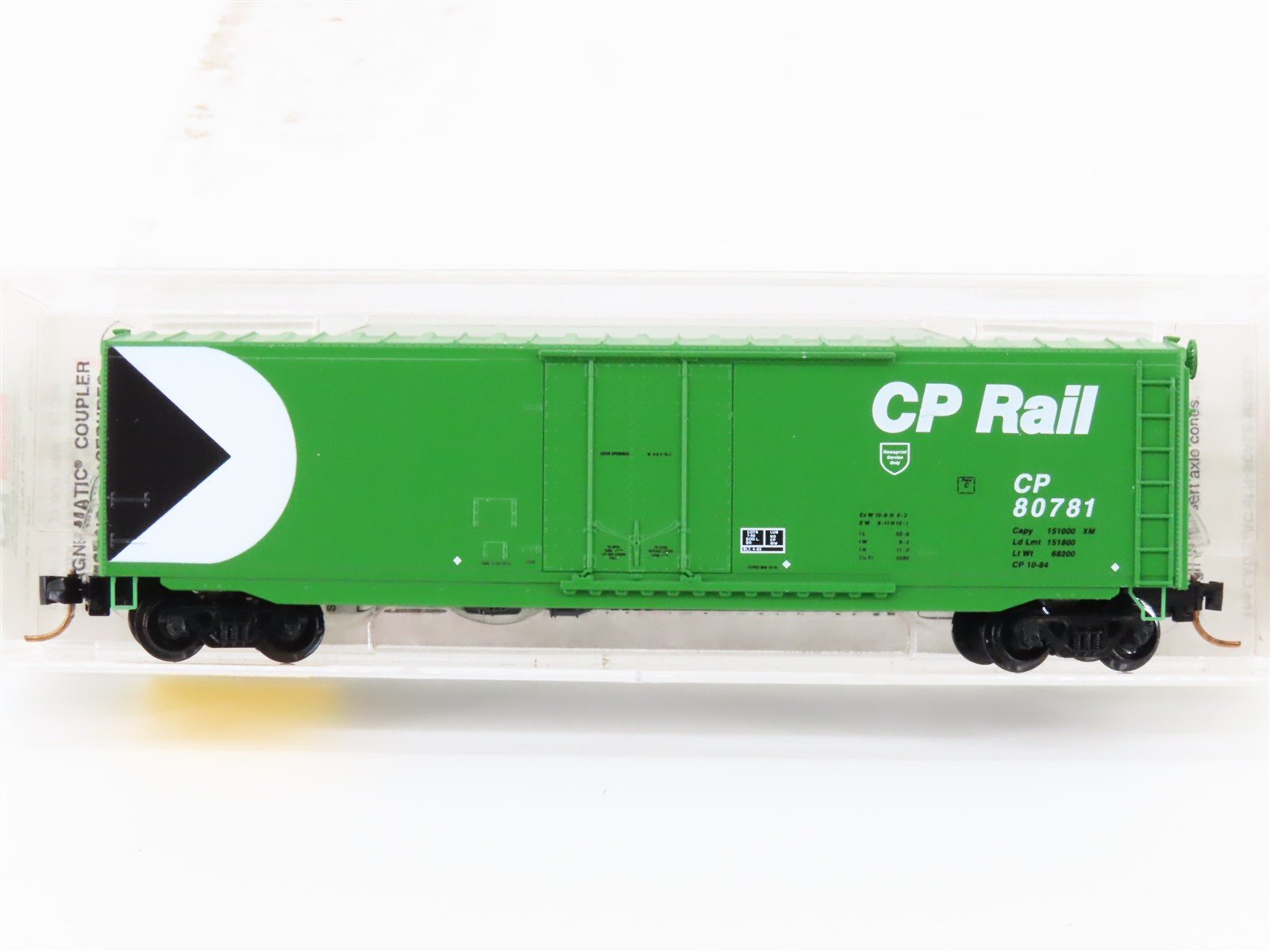 N Scale Micro-Trains MTL 38250 CP Rail 50' Plug Door Box Car #80781