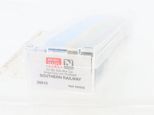 N Scale Micro-Trains MTL 25610 Southern Railway 50' Rib Side Box Car #550555