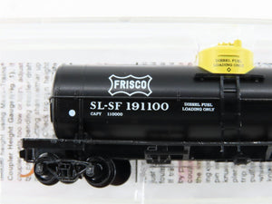 N Scale Micro-Trains MTL 06500712 SL-SF Frisco 39' Single Dome Tank Car #191100