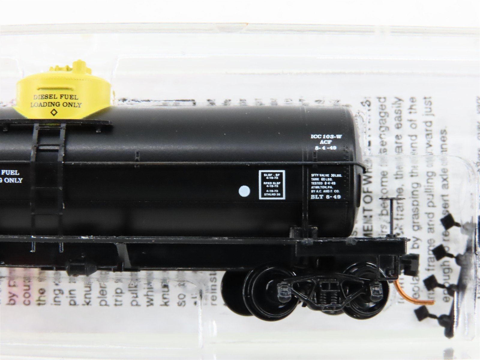 N Scale Micro-Trains MTL 06500712 SL-SF Frisco 39' Single Dome Tank Car #191100