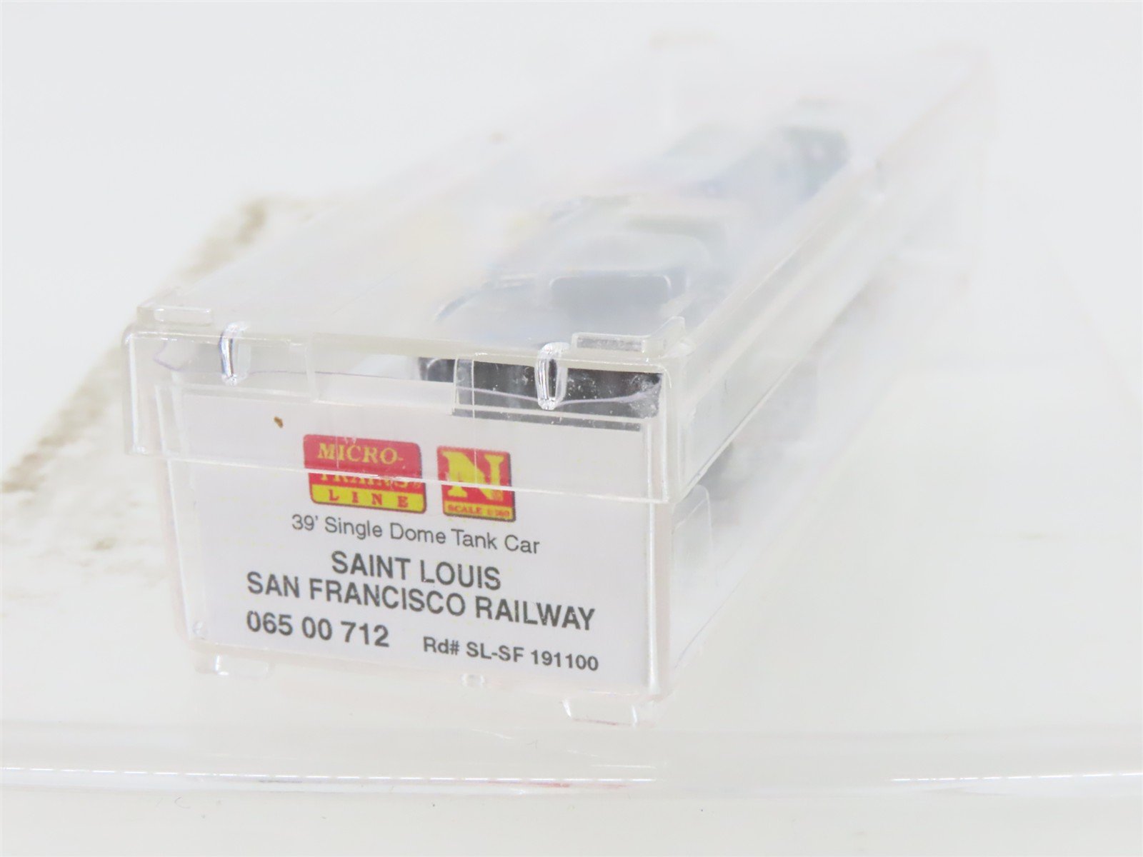 N Scale Micro-Trains MTL 06500712 SL-SF Frisco 39' Single Dome Tank Car #191100