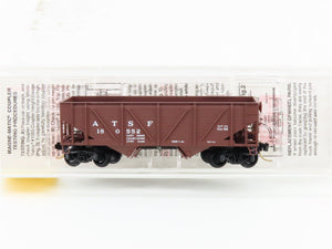 N Scale Micro-Trains MTL 57010 ATSF Santa Fe 2-Bay Open Hopper #180552