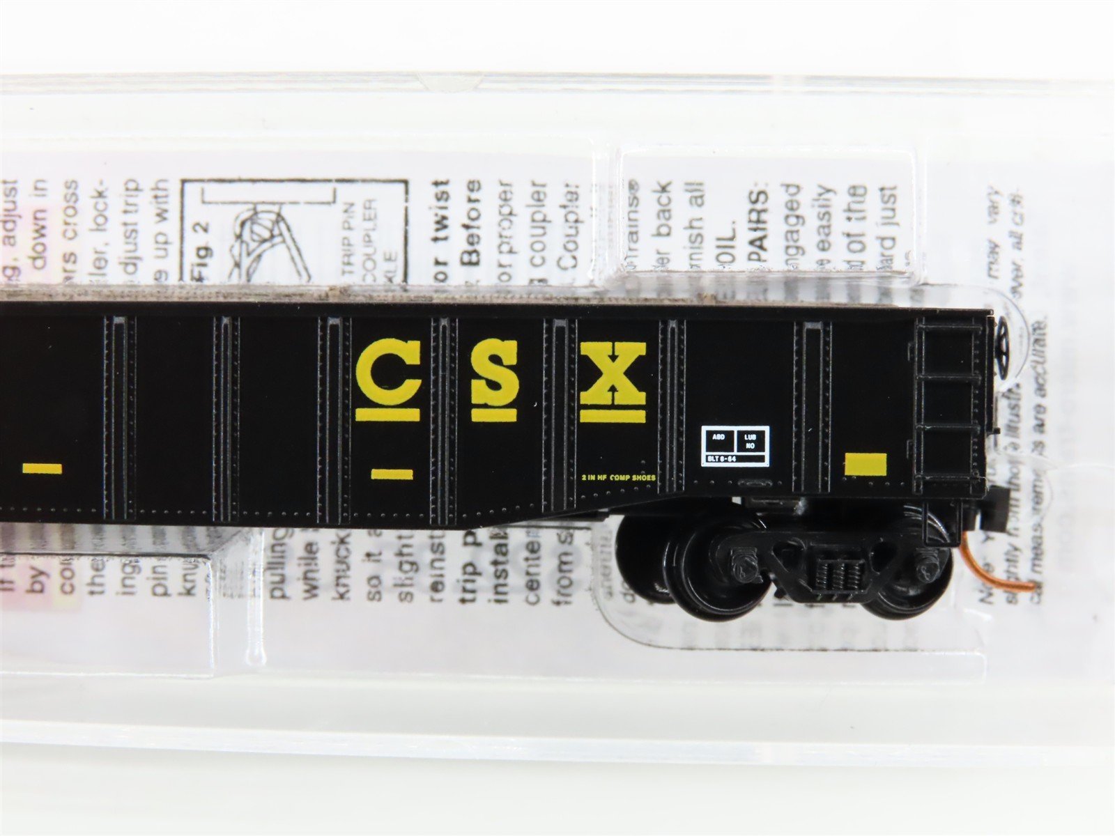 N Micro-Trains MTL 10500537 CSXT CSX Transportation 50' Gondola #704786 w/ Load