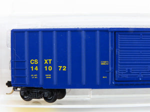 N Scale Micro-Trains MTL 25550/2 CSXT CSX 50' Rib Side Single Door Boxcar 141072