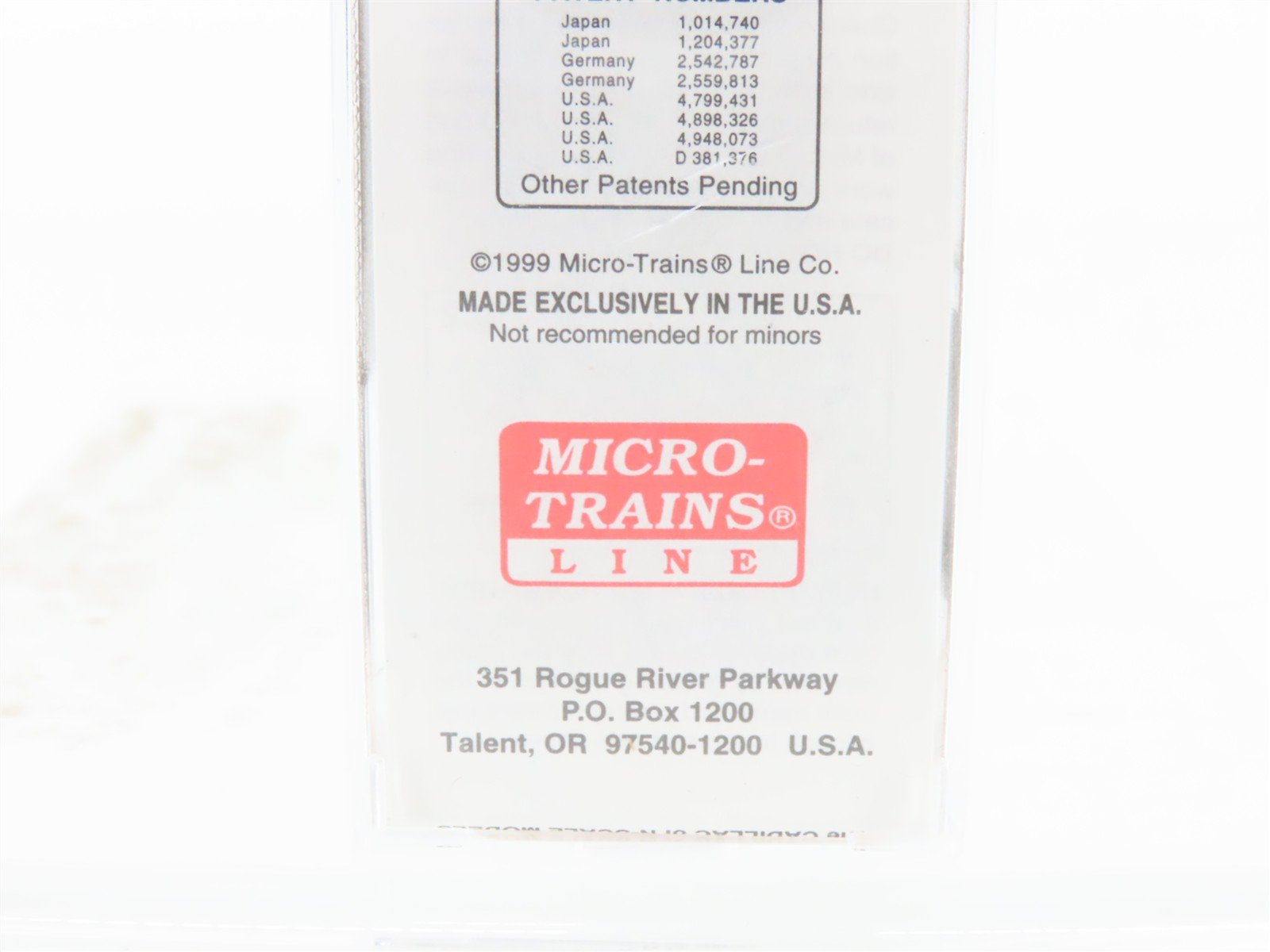 N Scale Micro-Trains MTL 79020 NP Northern Pacific 50' Wagon Top Box Car #39610