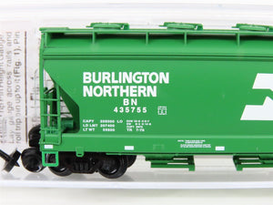 N Micro-Trains MTL 09200080 BN Burlington Northern 2-Bay Covered Hopper #435755