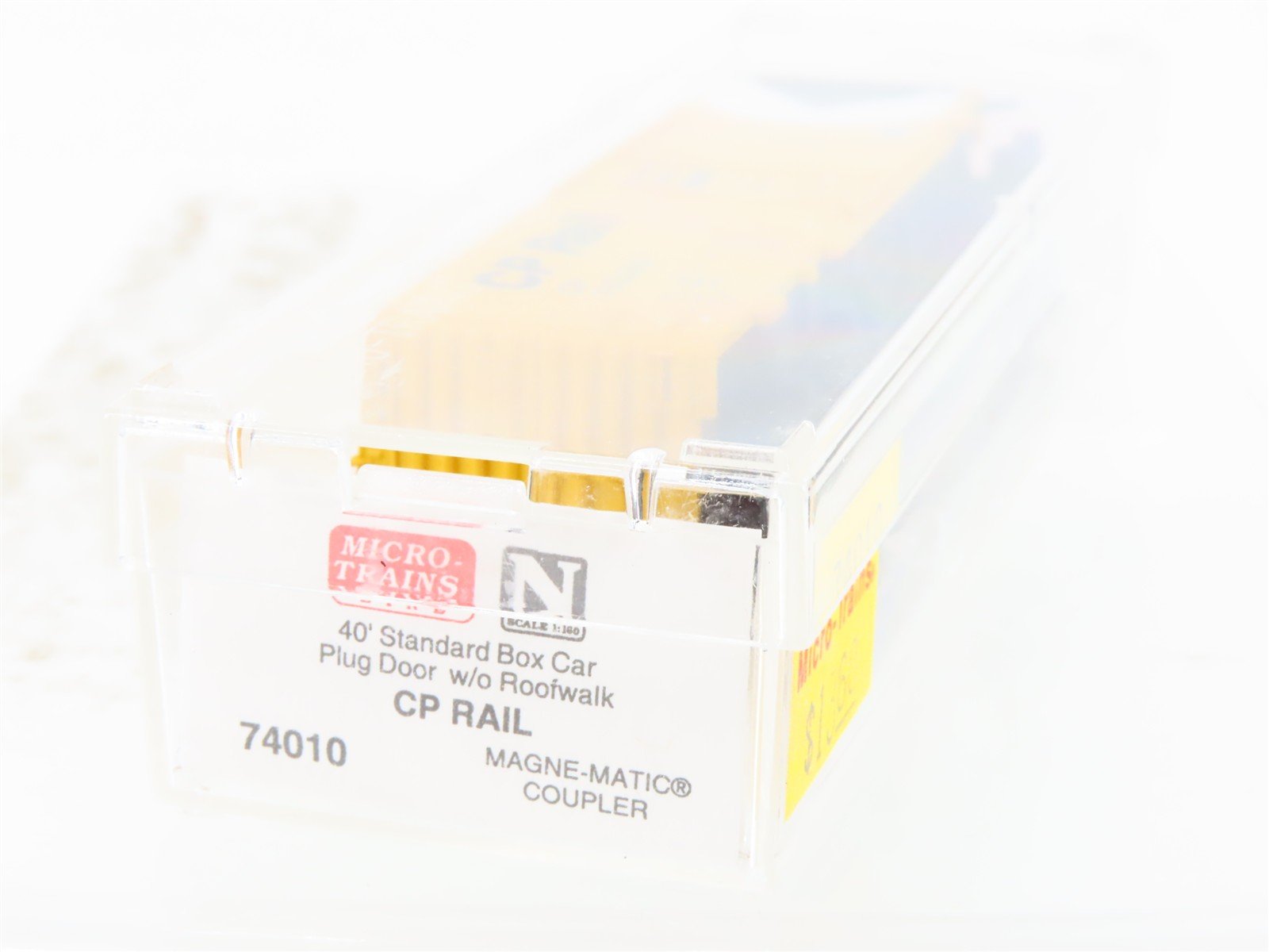N Scale Micro-Trains MTL 74010 CP Rail 40' Plug Door Box Car #165204