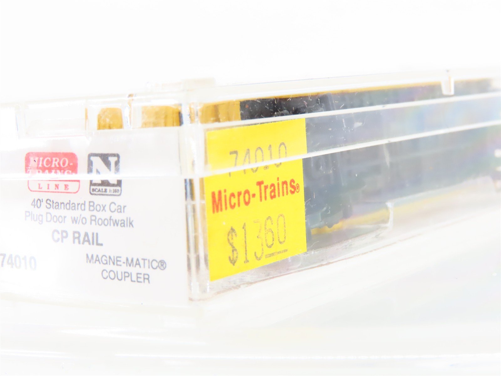 N Scale Micro-Trains MTL 74010 CP Rail 40' Plug Door Box Car #165204